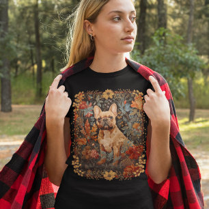 Französische Bulldogge Frenchie Garten-Tapete Gebu T-Shirt