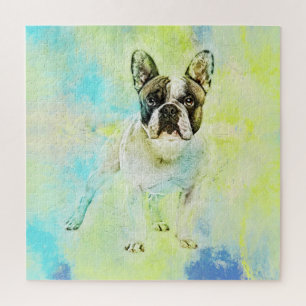 Französische Bulldogge - Frenchie Hund Puzzle