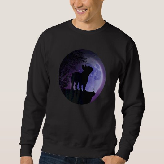 Französische Bulldogge Frenchie Hunderasse  1 Sweatshirt (Vorderseite)