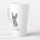 Französische Bulldogge Frenchie Mama  Milchtasse (Linke Ecke)