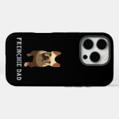 Französische Bulldogge, Frenchie Vater Case-Mate iPhone Hülle (Rückseite (Horizontal))