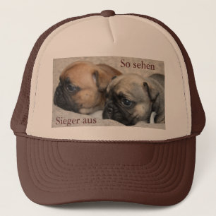 Französische Bulldogge Freunde French Bulldog  Truckerkappe