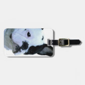 Französische Bulldogge Gepäckanhänger (Vorderseite horizontal)