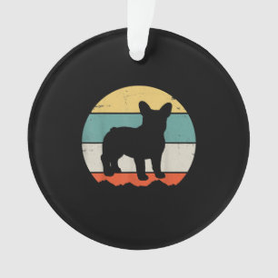 Französische Bulldogge   Geschenk Mädchen Kinder f Ornament