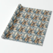 Französische Bulldogge Geschenkpapier (Ungerollt)