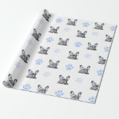 Französische Bulldogge Geschenkpapier (Ungerollt)
