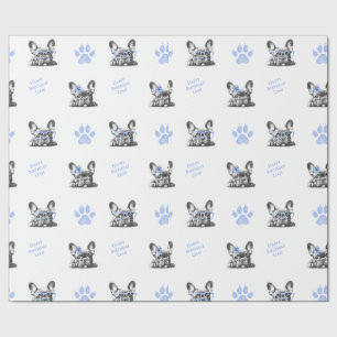 Französische Bulldogge  Geschenkpapier