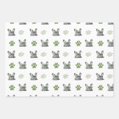Französische Bulldogge  Geschenkpapier Set (Vorderseite 3)