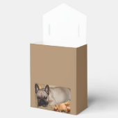 Französische. Bulldogge  Geschenkschachtel (Geöffnet)