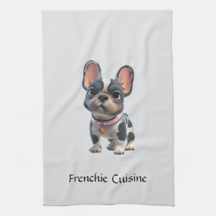 Französische Bulldogge Geschirrtuch