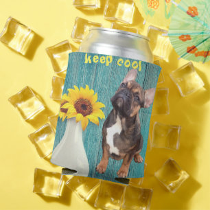 Französische Bulldogge Getränkekühler Dosenkühler