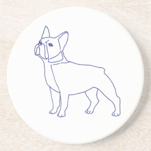 Französische Bulldogge Getränkeuntersetzer