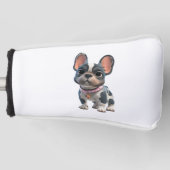 Französische Bulldogge Golf Headcover (Vorderseite)