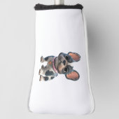 Französische Bulldogge Golf Headcover (Rotieren 90)