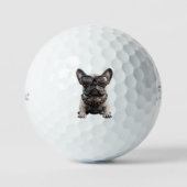 Französische Bulldogge Golfball (Vorderseite)