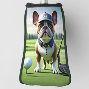 Französische Bulldogge Golfplatz Urlaub Bulldog Golf Headcover