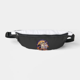 Französische Bulldogge Halloween Boo Hunde Vektor Bauchtasche