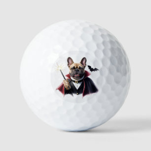 französische Bulldogge Halloween French Bulldog Golfball