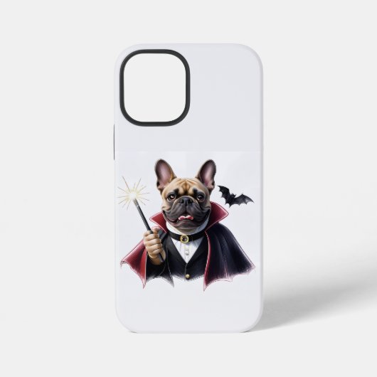  französische Bulldogge Halloween French Bulldog iPhone Hülle (Rückseite)