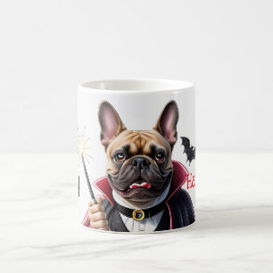 französische Bulldogge Halloween French Bulldog Kaffeetasse