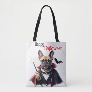 französische Bulldogge Halloween French Bulldog Tasche