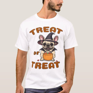 Französische Bulldogge Halloween-Hundekostüm �Süße T-Shirt