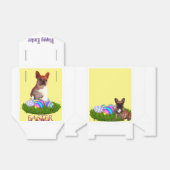 Französische Bulldogge Happy Easter French Bulldog Geschenkschachtel (Ungefaltet)