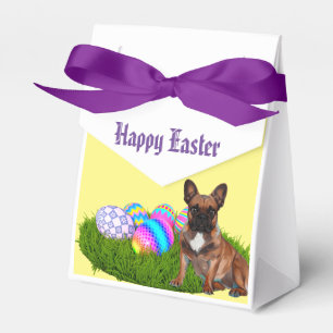 Französische Bulldogge Happy Easter French Bulldog Geschenkschachtel