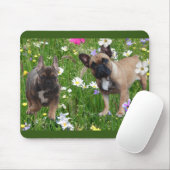 Französische Bulldogge Happy Easter Mousepad (Mit Mouse)