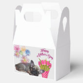 Französische Bulldogge Herz French Bulldog Geschenkschachtel (Geöffnet)