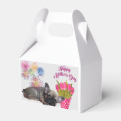 Französische Bulldogge Herz French Bulldog Geschenkschachtel (Vorderseite)