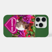 Französische Bulldogge Herz French Bulldog Mutter iPhone Hülle (Rückseite (Horizontal))