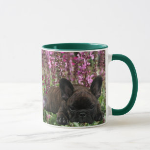 Französische Bulldogge Herz French Bulldog Tasse