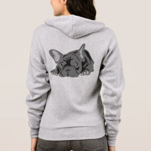 Französische Bulldogge Hoodie