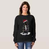 Französische Bulldogge Hund 3 Sweatshirt (Vorne ganz)