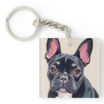 Französische Bulldogge Hund Aquarell Haustiermaler