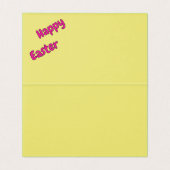 Französische Bulldogge im Ei Frohe Ostern (Innenseite Aufgefaltet)