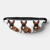 Französische Bulldogge in Neon Bauchtasche (Ablage )