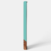 Französische Bulldogge in Neon Samsung Galaxy Hülle (Linke Seite)