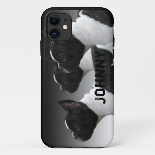 Französische Bulldogge iPhone 5 Fall Case-Mate iPhone Hülle (Rückseite)
