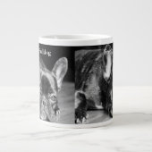 Französische Bulldogge Jumbo-Tasse (Vorderseite)