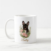 Französische Bulldogge Kaffeetasse (Links)