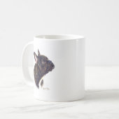 Französische Bulldogge Kaffeetasse (Vorderseite Links)