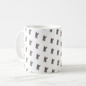 Französische Bulldogge Kaffeetasse (Vorderseite Links)