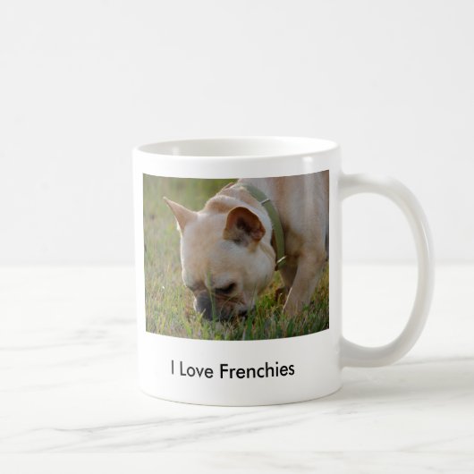 Französische Bulldogge Kaffeetasse (Rechts)