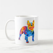Französische Bulldogge Kaffeetasse (Links)