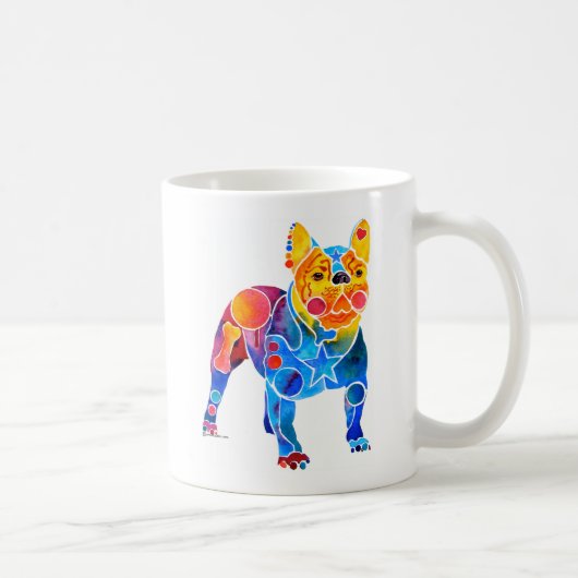 Französische Bulldogge Kaffeetasse (Rechts)