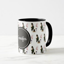 Französische Bulldogge Kaffeetasse mit individuell