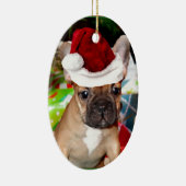 Französische Bulldogge Keramikornament (Rechts)