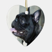 Französische Bulldogge Keramikornament (Rechts)